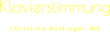 Klavierstimmung Christina Ruttinger MA